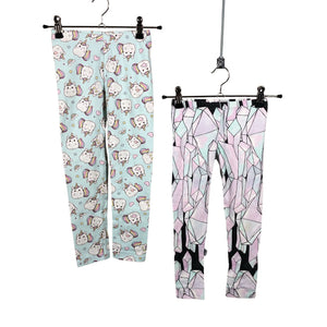 Tyttöjen Eloise - Leggingsit, koko 98 - 104 - Vaaleansininen (1)