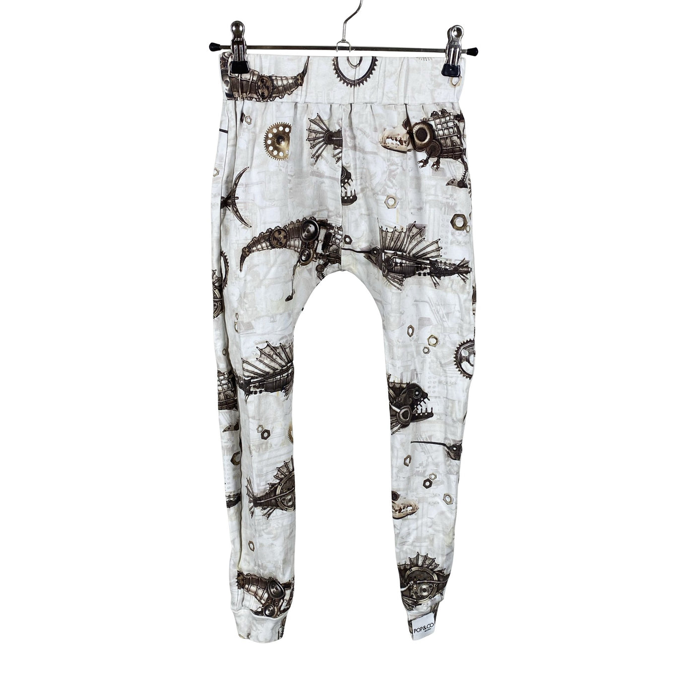 Unisex Pop & Co Helsinki - Collegehousut, koko 122 - 128 - Beige (1)