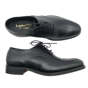 Miesten Loake 1880 - Kävelykengät, koko 41 - Musta (1)