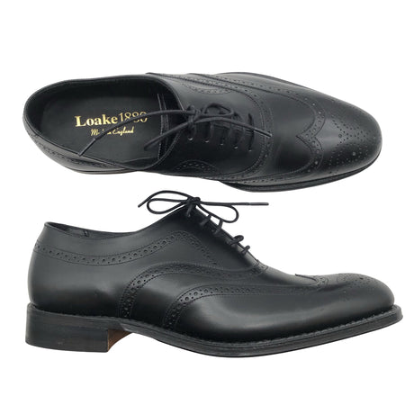 Miesten Loake 1880 - Kävelykengät, koko 41 - Musta ()