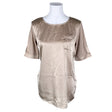 Naisten Benetton - Lyhythihainen pusero, koko 36 - Beige ()