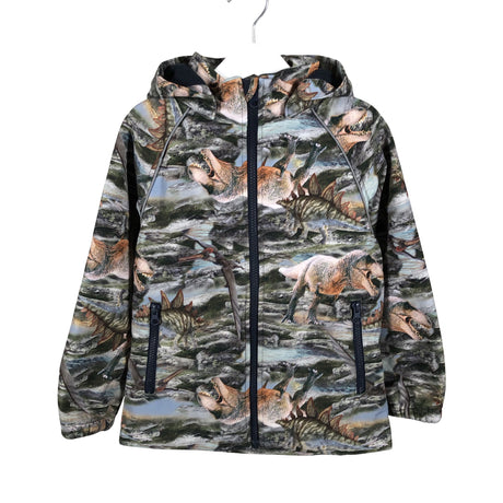 Poikien Name It - Softshell-takki, koko 110 - 116 - Vihreä ()