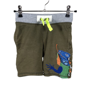 Poikien Mini Boden - Collegeshortsit, koko 104 - 110 - Ruskea (1)