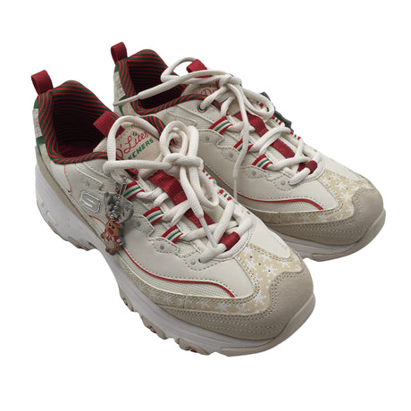 Naisten Skechers - Lenkkarit, koko 38 - Beige (2)