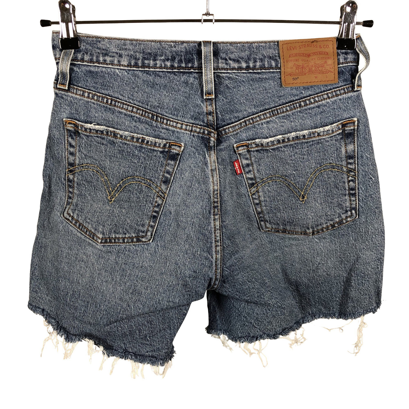 Naisten Levi's - Farkkushortsit, koko W27 - Sininen (2)