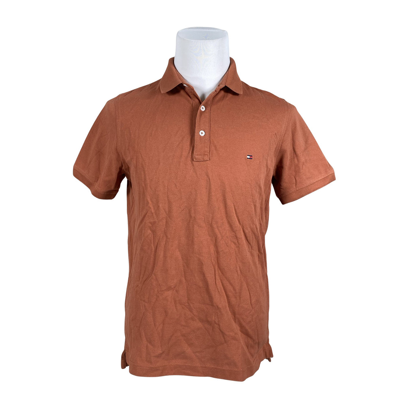 Miesten Tommy Hilfiger - Pikeepaita, koko L - Oranssi (1)