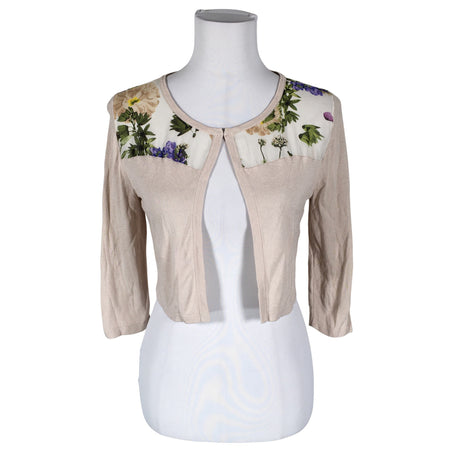 Naisten Esprit - Neulebolero, koko 38 - Beige ()