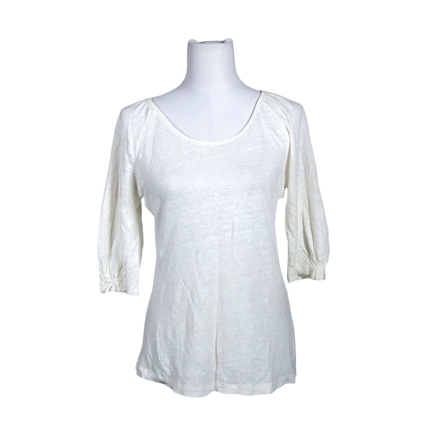 Naisten Turnover - T-paita, koko 36 - Luonnonvalkoinen (1)