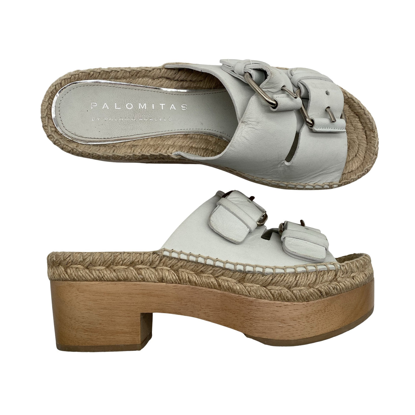 Naisten Paloma Barcelo - Korolliset sandaalit, koko 38 - Beige (1)