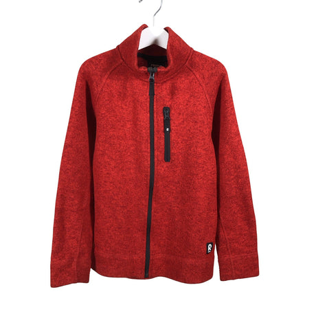 Unisex Reima - Fleecetakki, koko 128 - 134 - Punainen ()