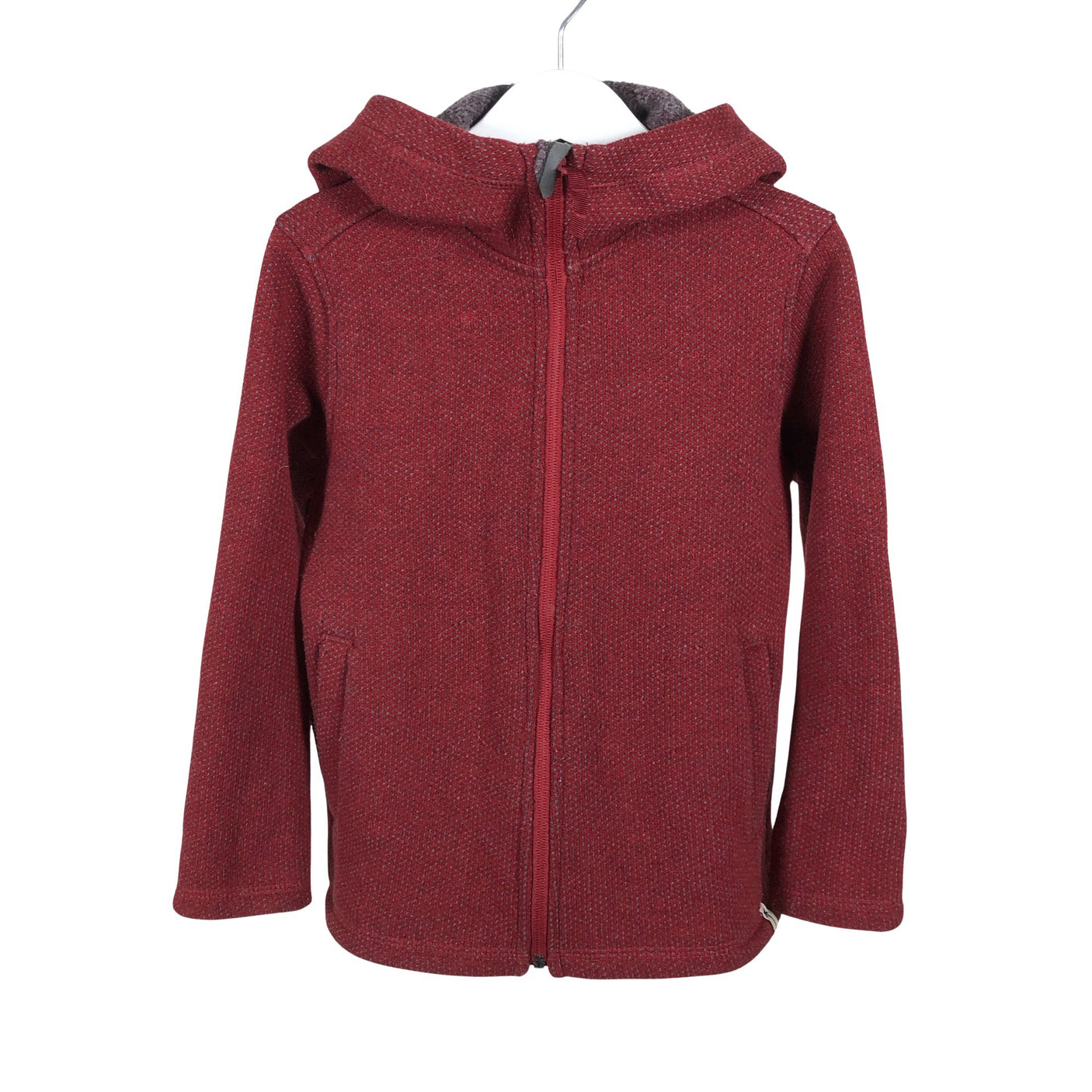 Unisex Frilufts - Fleecetakki, koko 122 - 128 - Punainen (1)