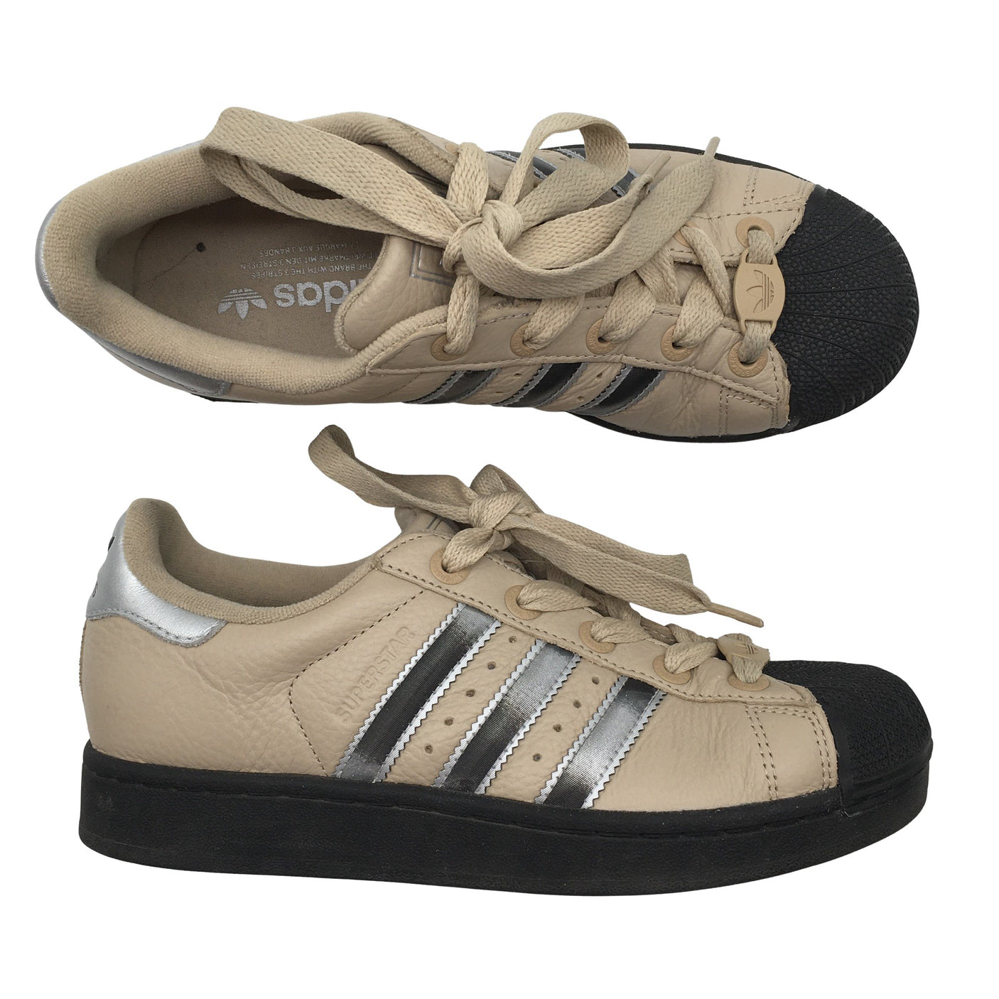 Naisten Adidas - Tennarit, koko 39 - Ruskea (1)
