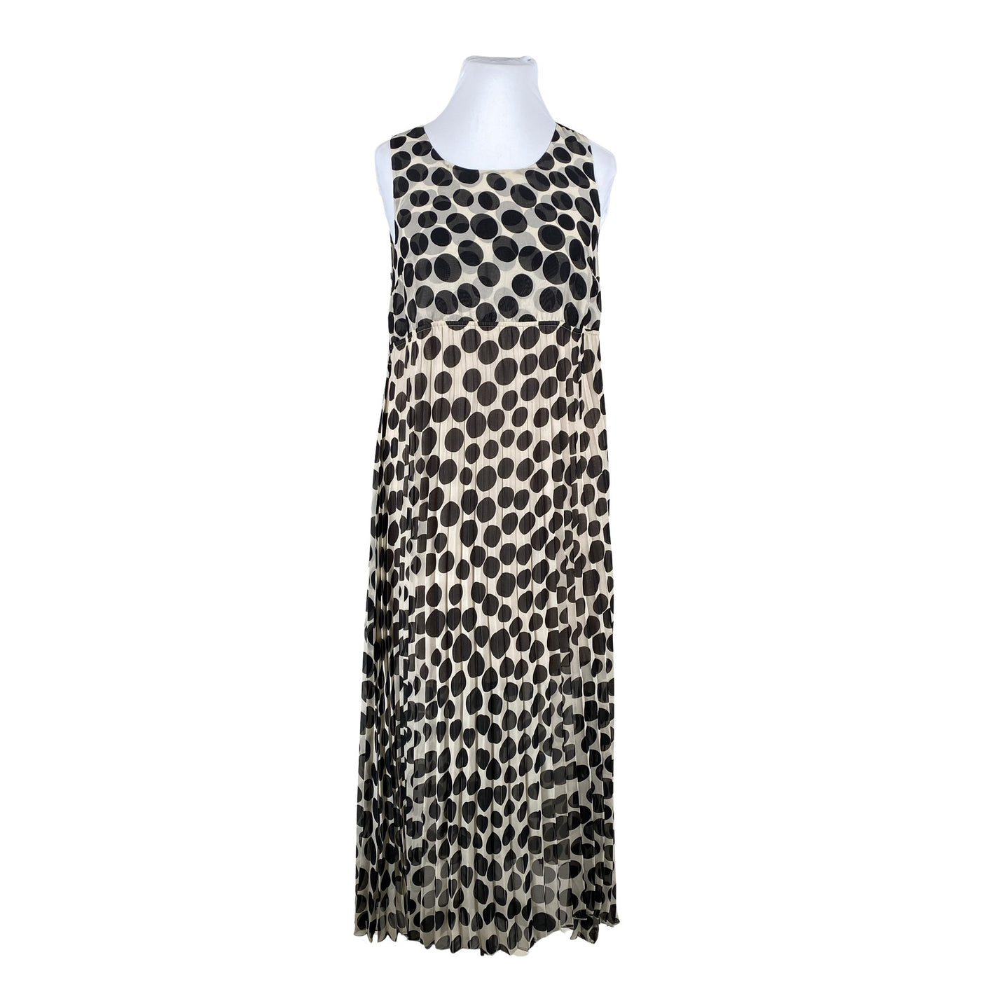 Naisten Uldahl - Sifonkimekko, koko 42 - Beige (1)
