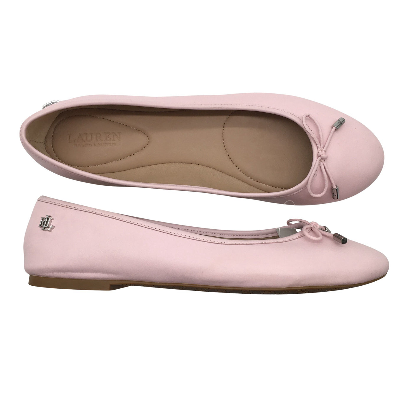 Naisten Lauren Ralph Lauren - Ballerinat, koko 40 - Vaaleanpunainen (1)