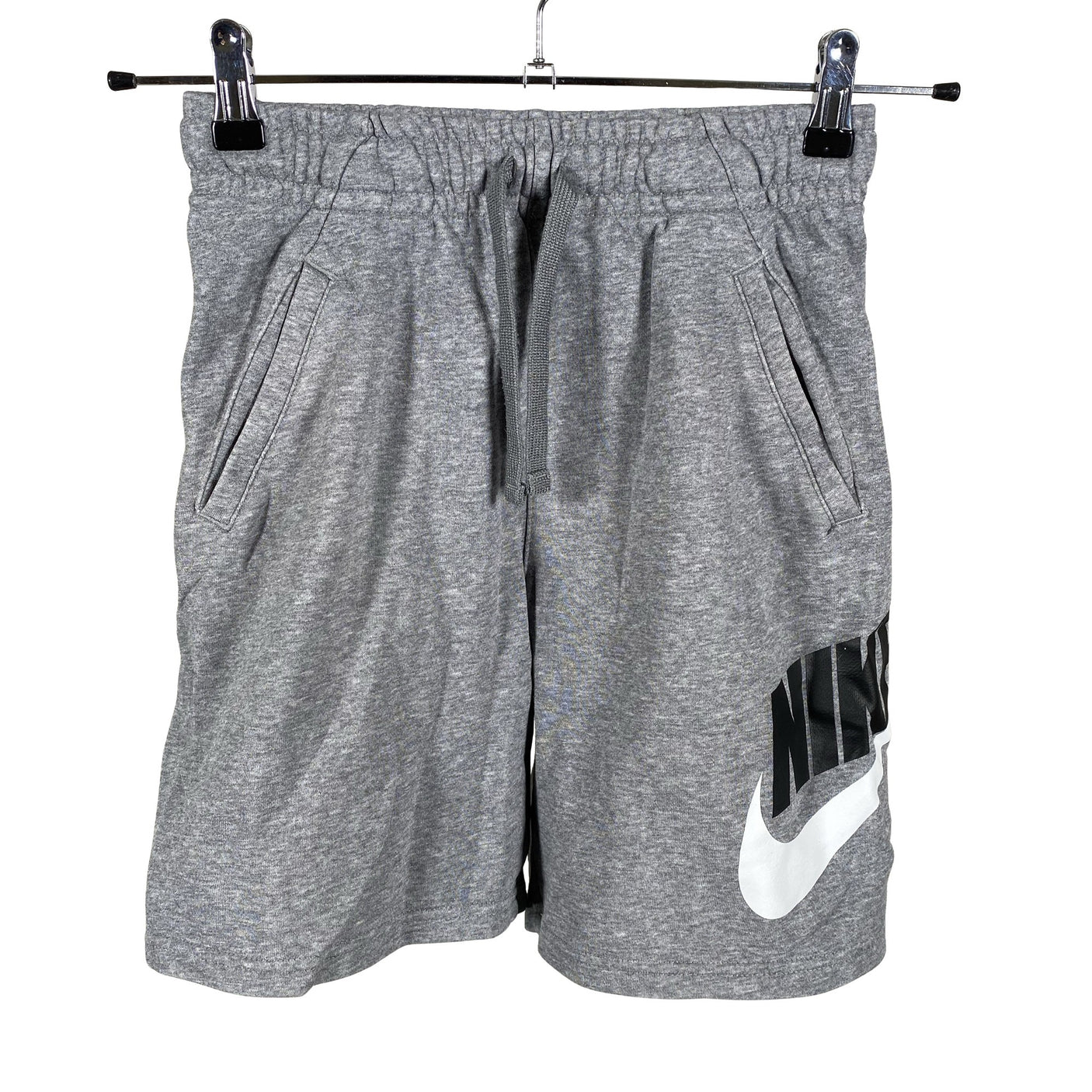 Unisex Nike - Collegeshortsit, koko 152 - 158 - Harmaa (1)