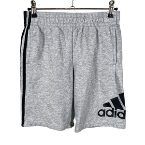 Unisex Adidas - Collegeshortsit, koko 146 - 152 - Harmaa (1)