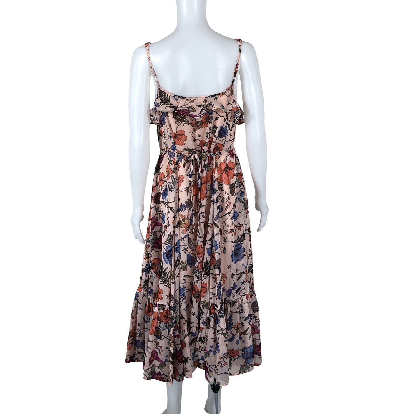 Naisten Per Una by Marks & Spencer - Sifonkimekko, koko 38 - Vaaleanpunainen (2)