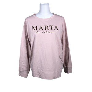 Naisten Marta - Collegepaita, koko 40 - Vaaleanpunainen (1)