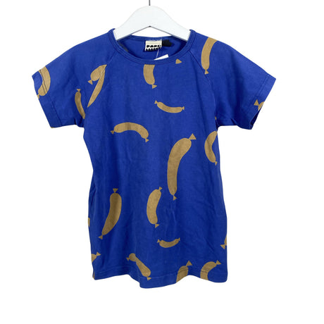 Unisex Papu - T-paita, koko 122 - 128 - Sininen ()