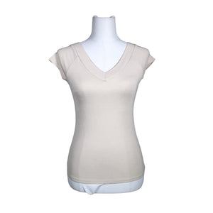 Naisten Stockh lm - Trikootoppi, koko 34 - Beige (1)