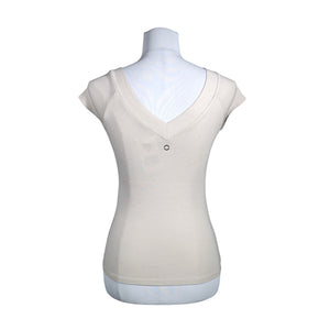 Naisten Stockh lm - Trikootoppi, koko 34 - Beige (2)