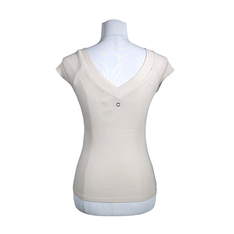 Naisten Stockh lm - Trikootoppi, koko 34 - Beige (2)