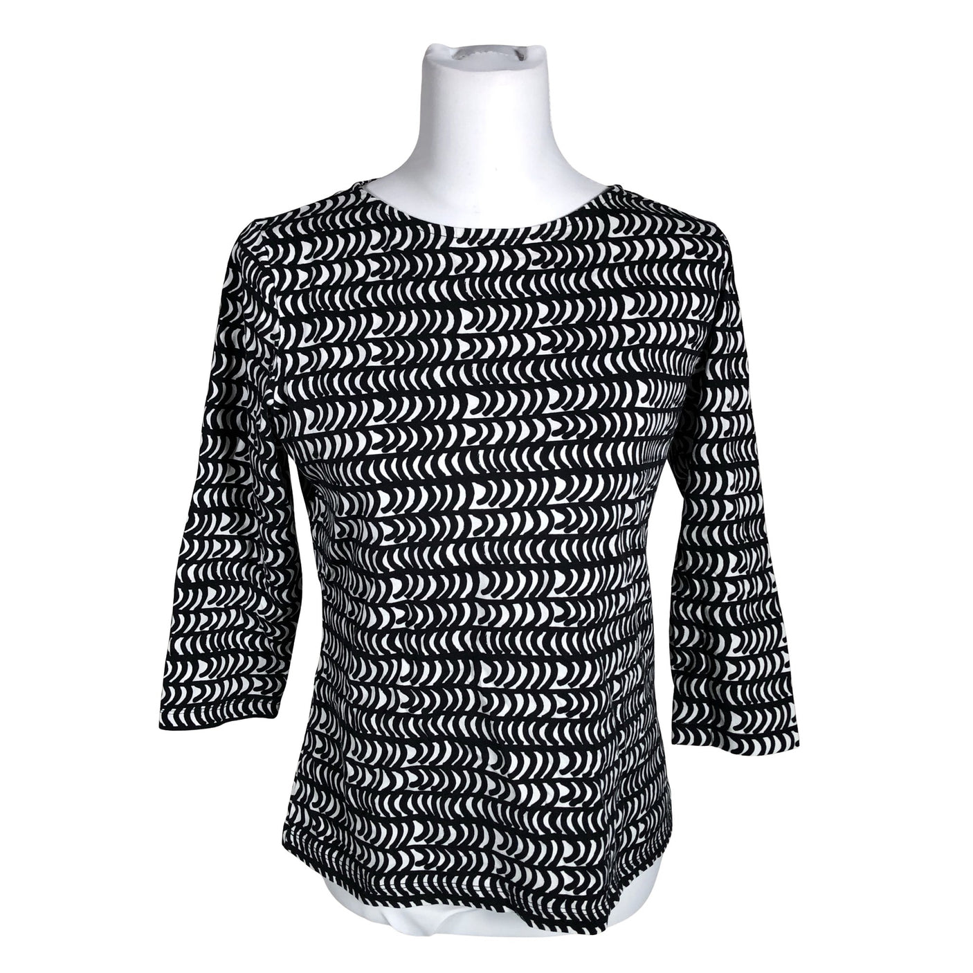 Naisten Marimekko - Trikoopaita, koko 38 - Musta (1)