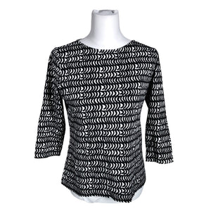 Naisten Marimekko - Trikoopaita, koko 38 - Musta (1)