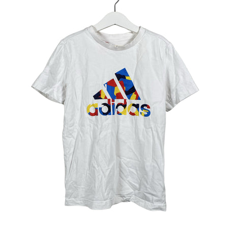 Unisex Adidas - T-paita, koko 134 - 140 - Valkoinen ()