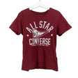 Unisex Converse - T-paita, koko 116 - 122 - Punainen ()