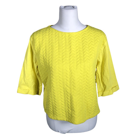 Naisten Select - Collegepaita, koko 40 - Keltainen ()