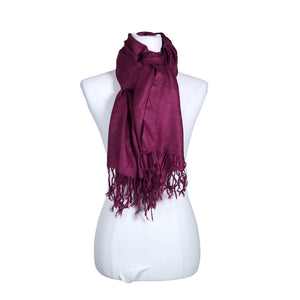 Naisten Pashmina - Huivi, koko Maxi - Violetti (1)