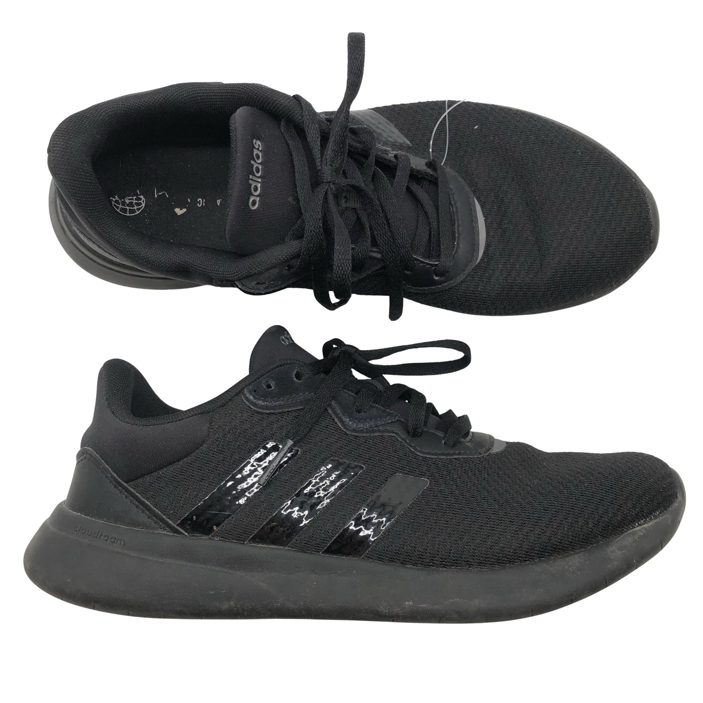 Naisten Adidas - Lenkkarit, koko 37 - Musta (1)