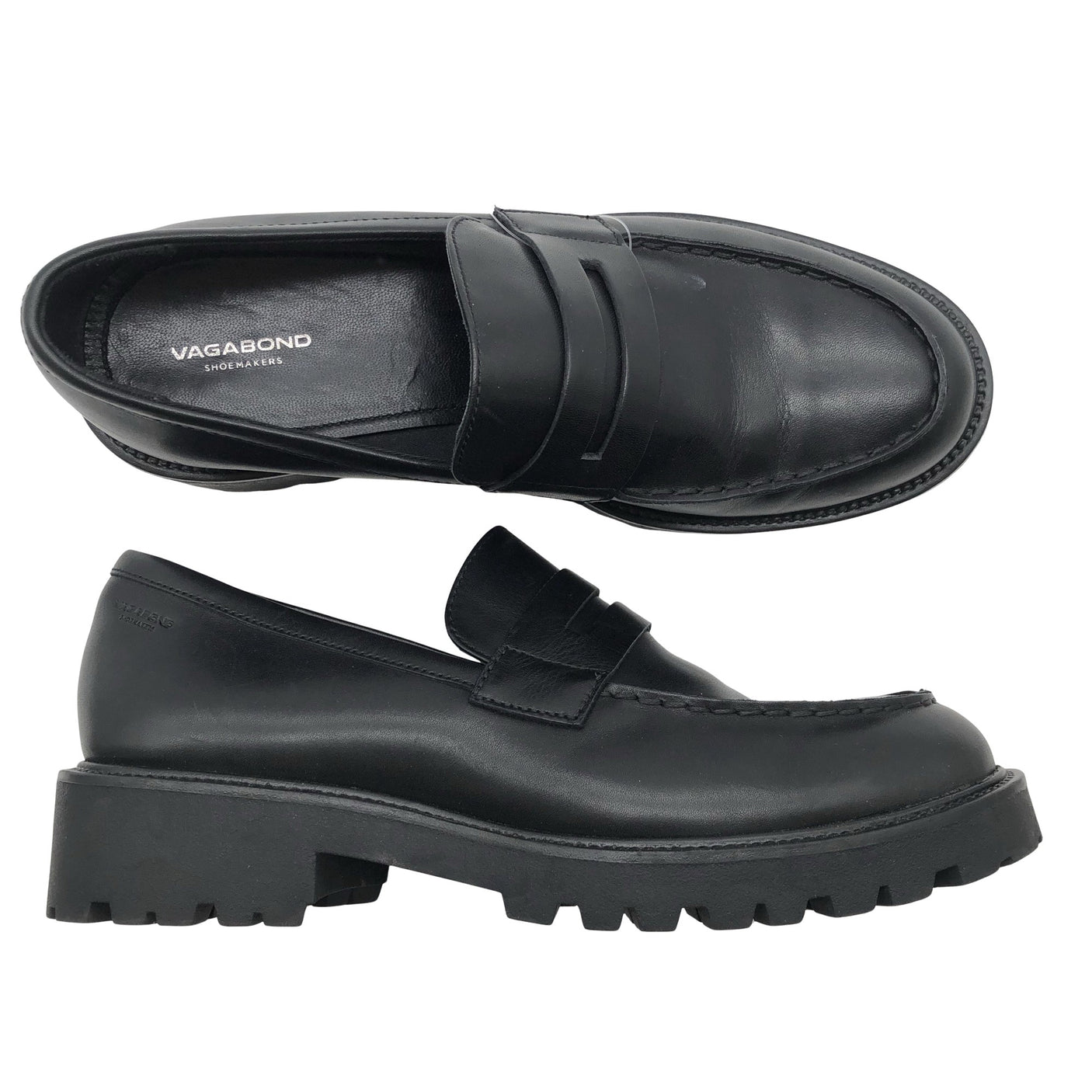 Naisten Vagabond - Loaferit, koko 40 - Musta (1)