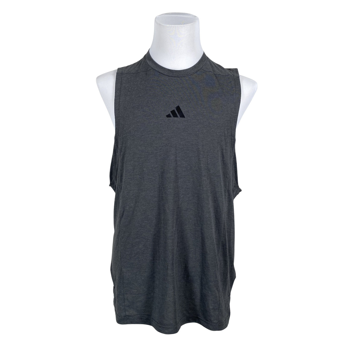 Miesten Adidas - Hihaton urheilupaita, koko L - Harmaa (1)