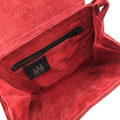 Naisten Three Bags - Olkalaukku, koko Mini - Punainen (2)
