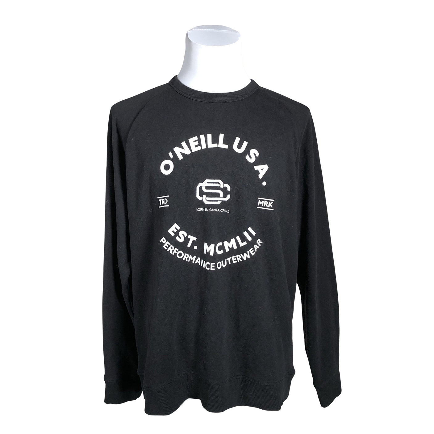 Miesten O'Neill - Collegepaita, koko XXL - Musta (1)