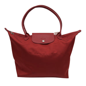Naisten Longchamp - Käsilaukku, koko Maxi - Punainen (1)