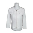 Naisten Gerry Weber - Neuletakki, koko 40 - Valkoinen ()