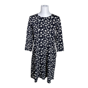 Naisten Marimekko - Trikoomekko, koko 36 - Sininen (1)
