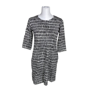Naisten Marimekko - Trikoomekko, koko 36 - Musta (1)