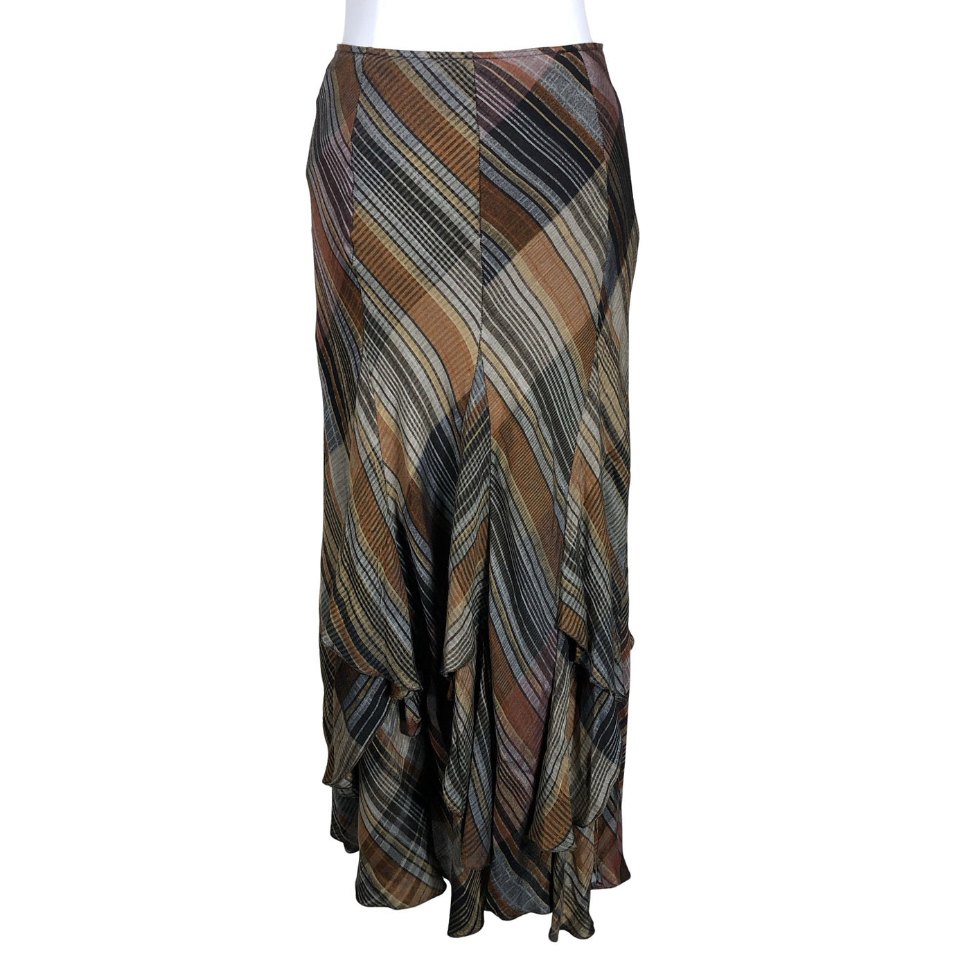 Naisten Per Una by Marks & Spencer - Kangashame, koko 36 - Ruskea (1)