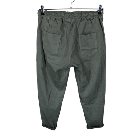 Naisten Perfect Jeans - Kangashousut, koko 42 - Vihreä (2)