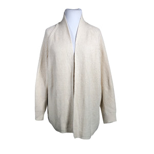 Naisten Tom Tailor - Neuletakki, koko 42 - Luonnonvalkoinen (1)
