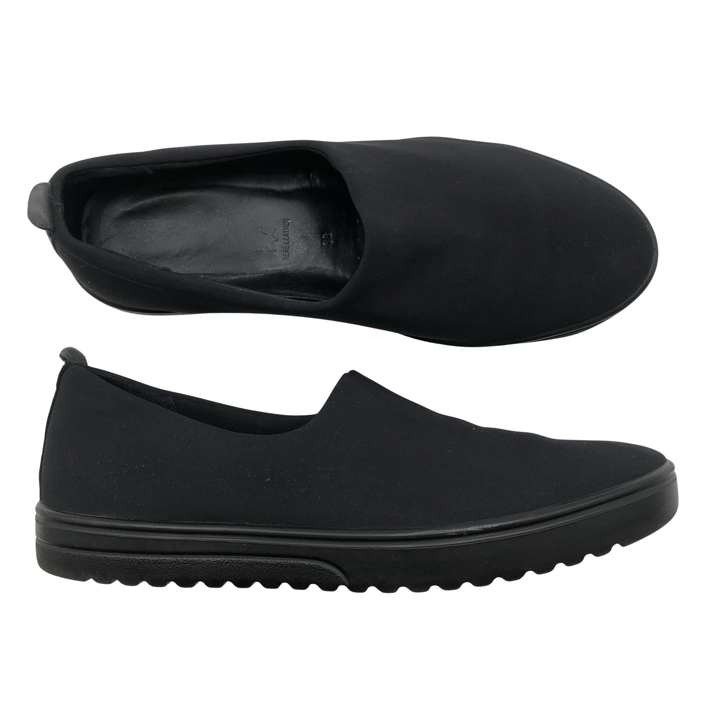 Naisten Ecco - Loaferit, koko 38 - Musta (1)