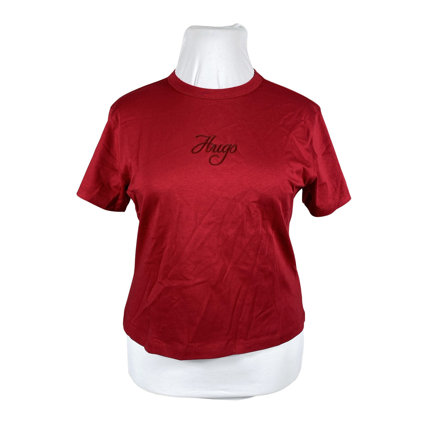 Naisten Hugo Boss - T-paita, koko 40 - Punainen (1)