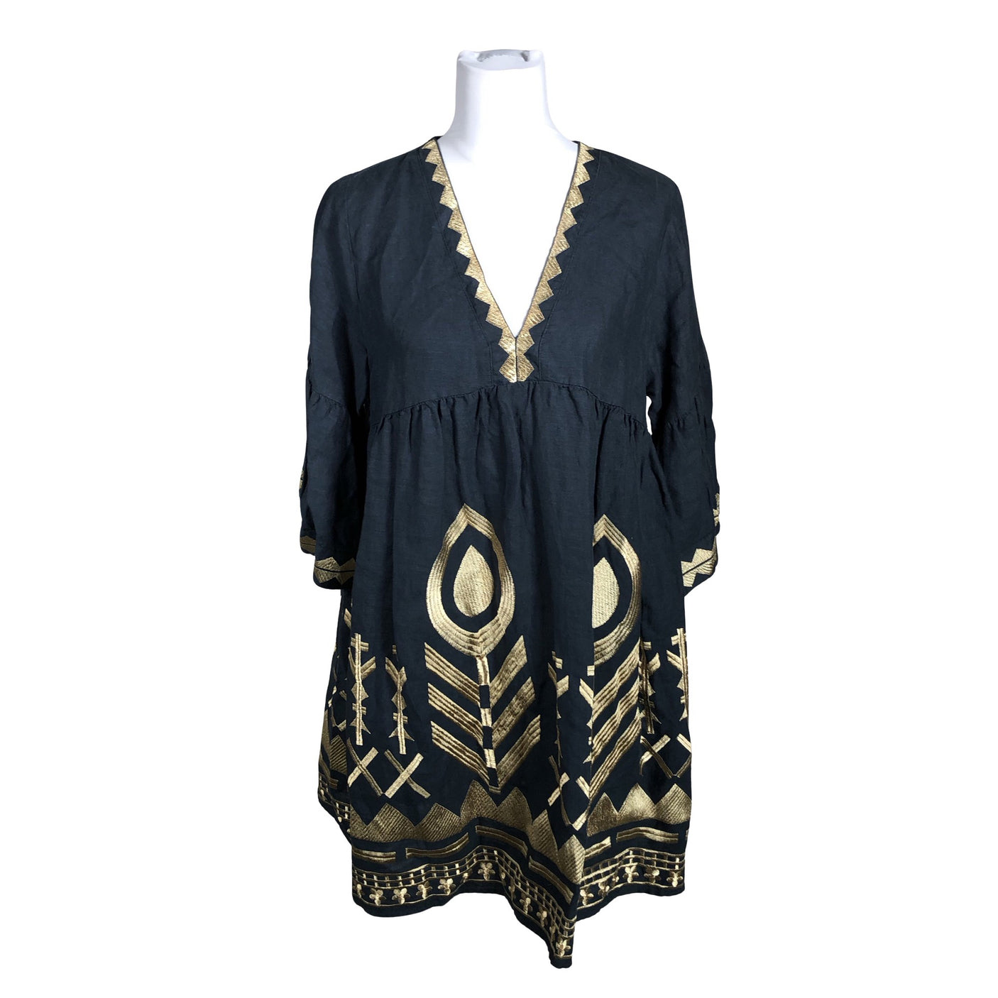 Naisten Greek Archaic Kori - Kangasmekko, koko 36 - Sininen (1)