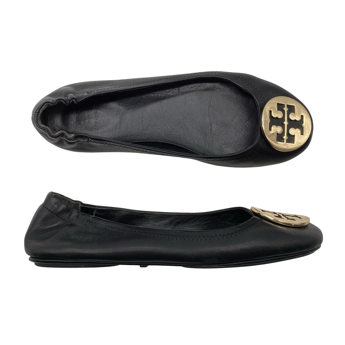 Naisten Tory Burch - Ballerinat, koko 37 - Musta (1)