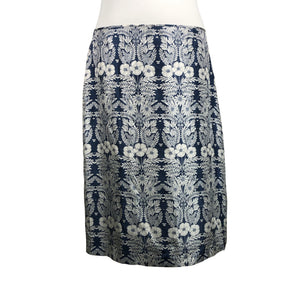 Naisten J.Crew - Kangashame, koko 44 - Sininen (1)