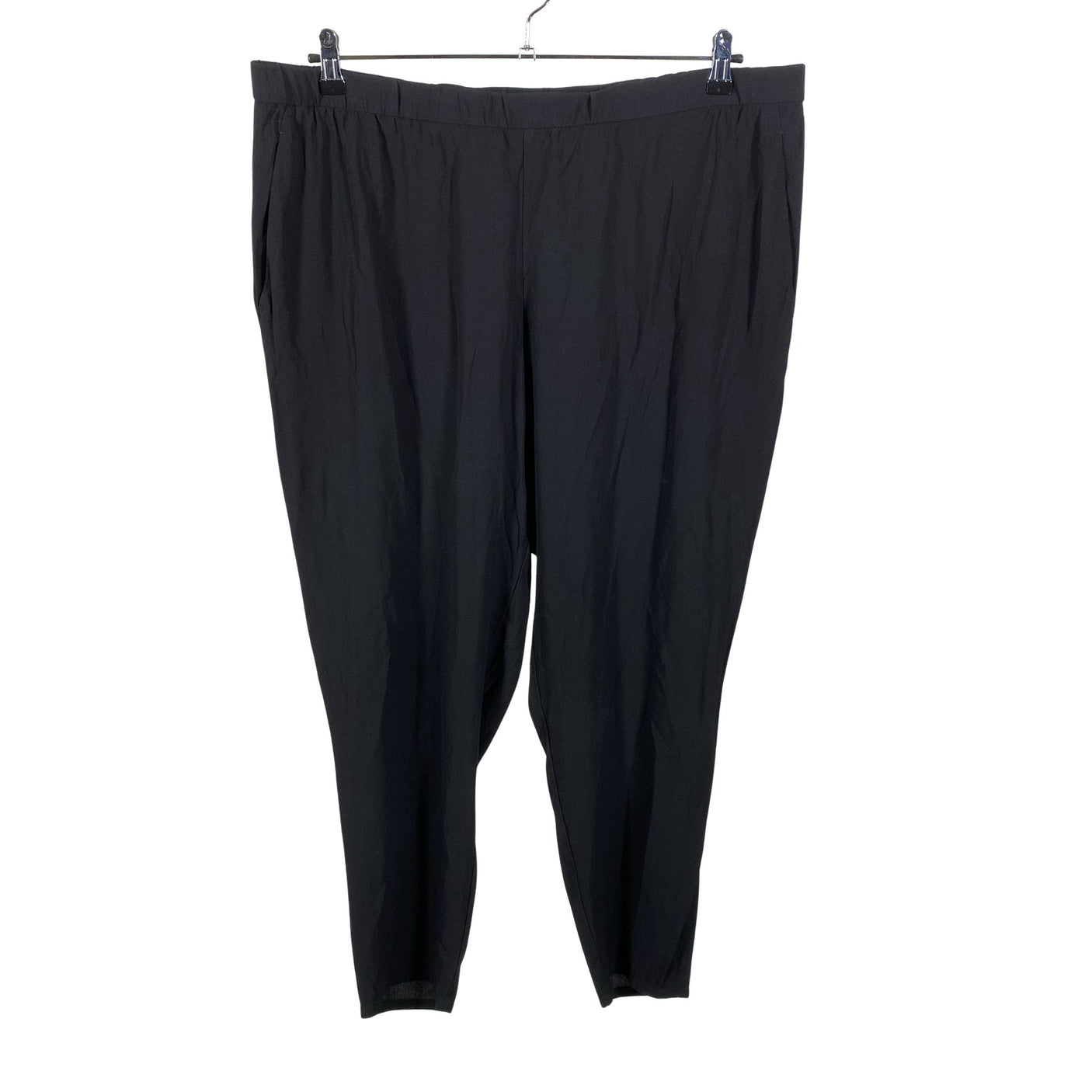 Naisten Eileen Fisher - Ohuet housut, koko 48 - Musta (1)